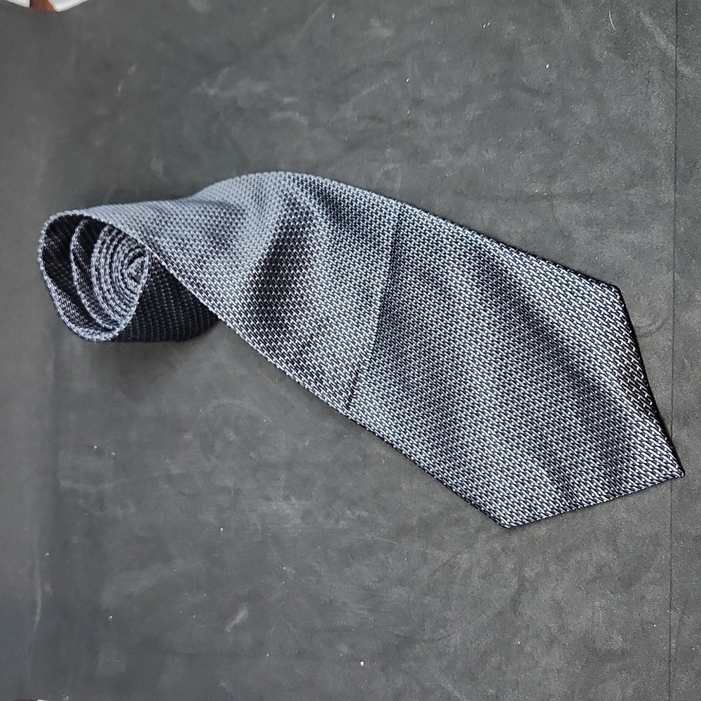 Jones NY black silk tie